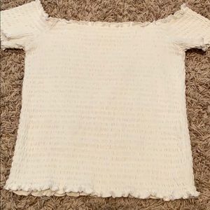 Hollister off the shoulder top